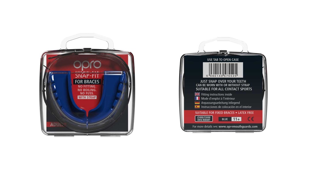 OPRO Snap-Fit Braces Mouthguard