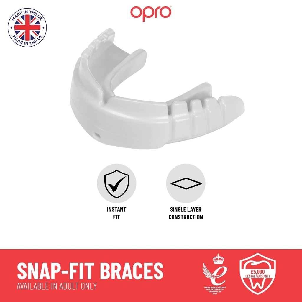 OPRO Snap-Fit Braces Mouthguard