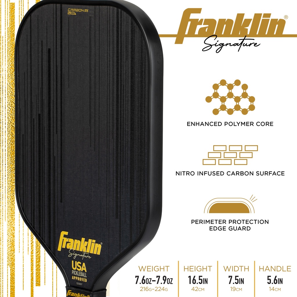 Franklin Carbon STK Pickleball Paddle