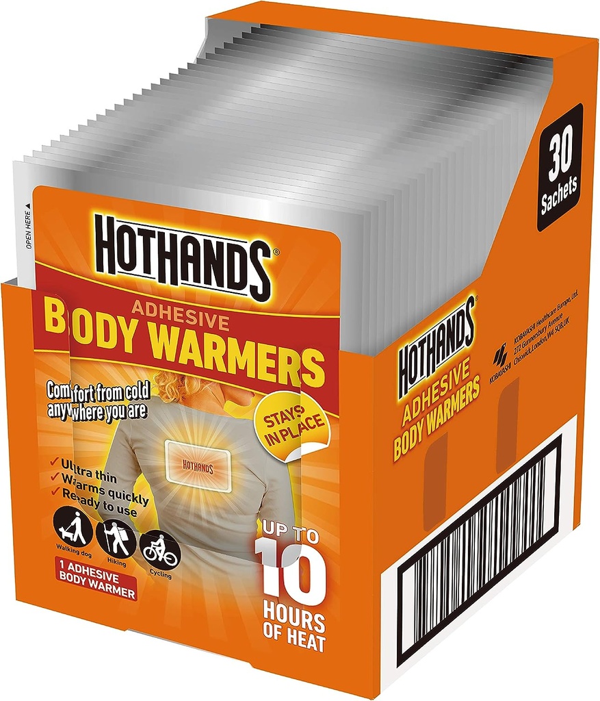 HotHands Adhesive Body Warmer | Reydon Sports Plc