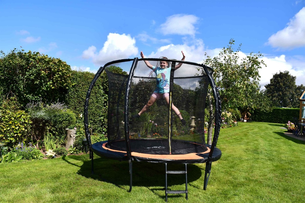 Evo-X Trampoline With Safety Zip Netted Enclosure