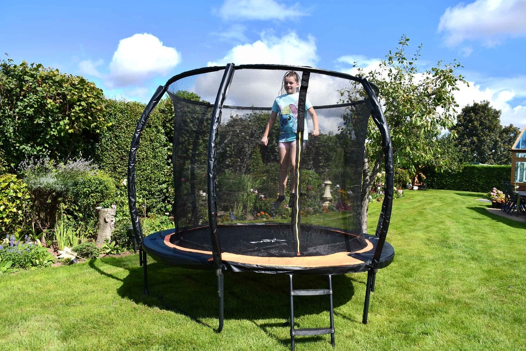 Evo-X Trampoline With Safety Zip Netted Enclosure