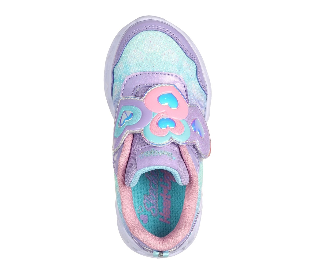 Skechers Heart Lights Girls Shoe