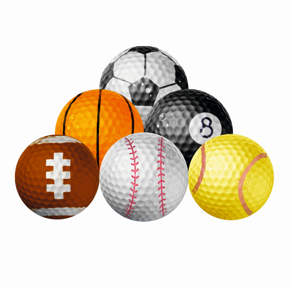 Longridge Sports Balls 6Pk