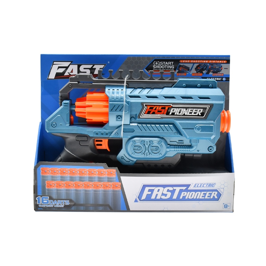 Fast Pioneer Electric Rotator Soft Bullet Toy Gun