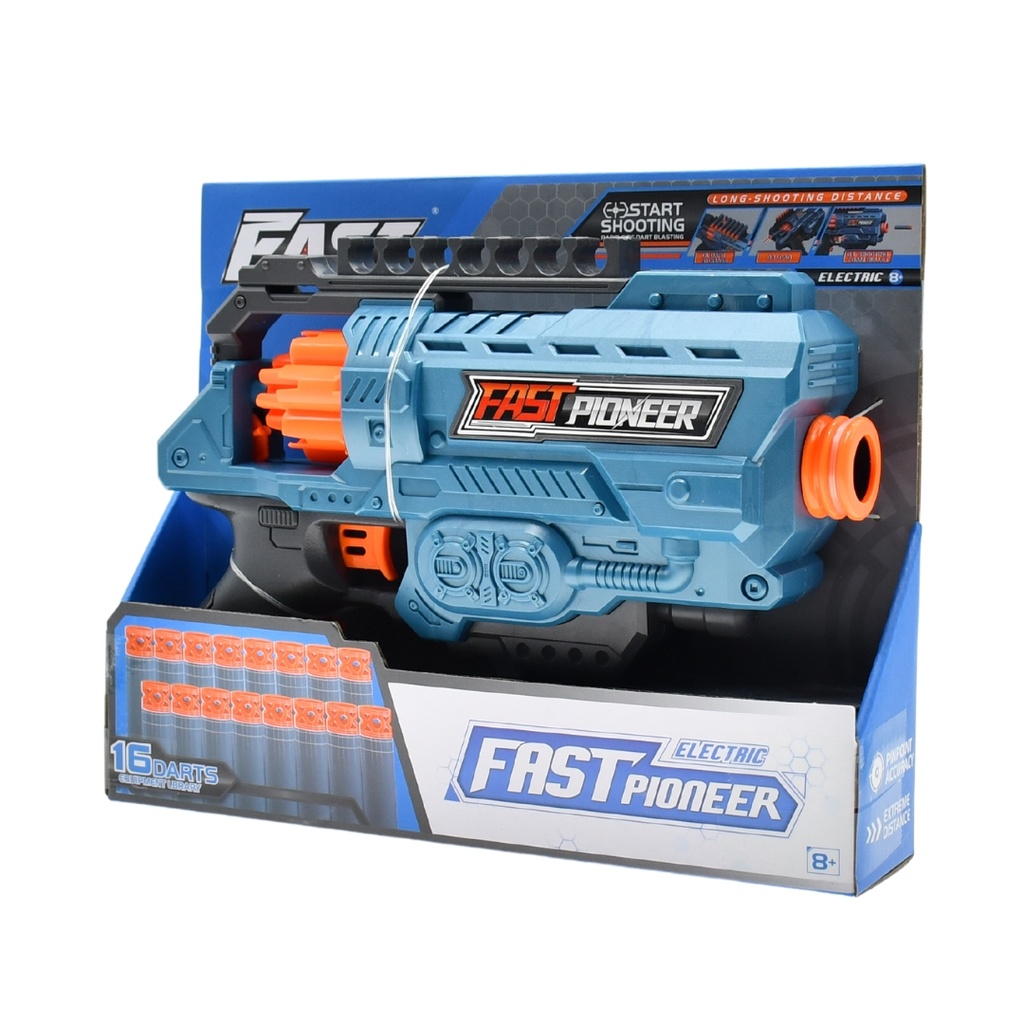 Fast Pioneer Electric Rotator Soft Bullet Toy Gun
