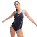 Speedo Placement Laneback Swimsuit