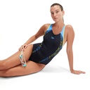 Speedo Placement Laneback Swimsuit