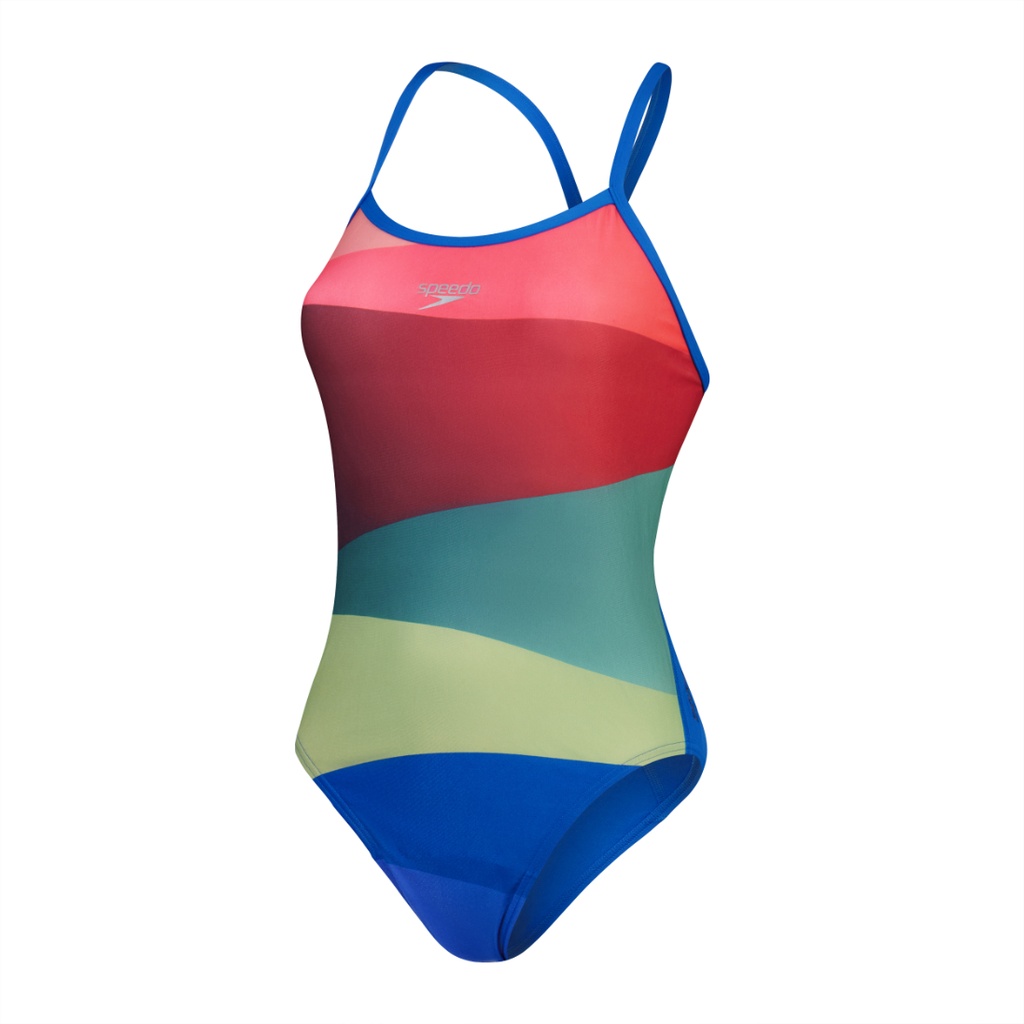 Speedo Placement Turnback Swimsuit