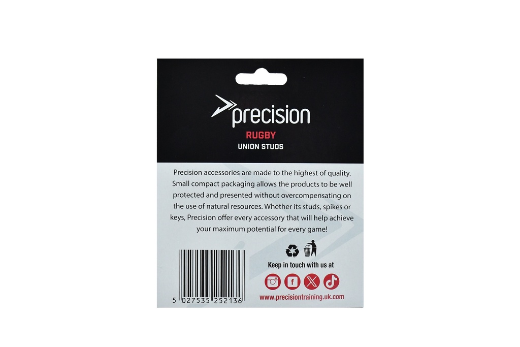 Precision Set of Rugby Union Studs (Single)