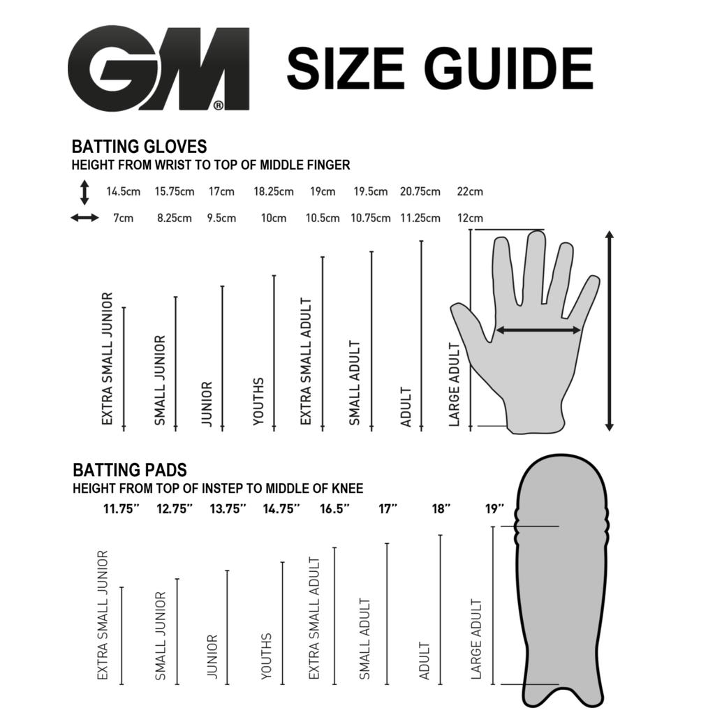 GM Mana Batting Pads - Ambidextrous