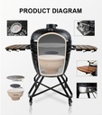 SAC 26 KAMADO Ceramic Grill"