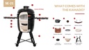 SAC 21 KAMADO Ceramic Grill"