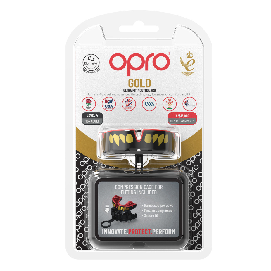 OPRO Self-Fit GEN5 Gold Jawz Mouthguard