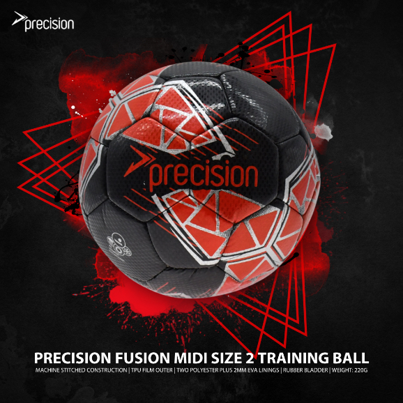Precision Fusion Midi Size 2 Training Ball 2024