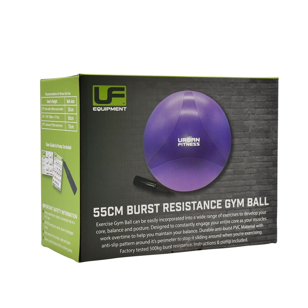 Urban Fitness 500kg Burst Resistance Swiss Gym Ball