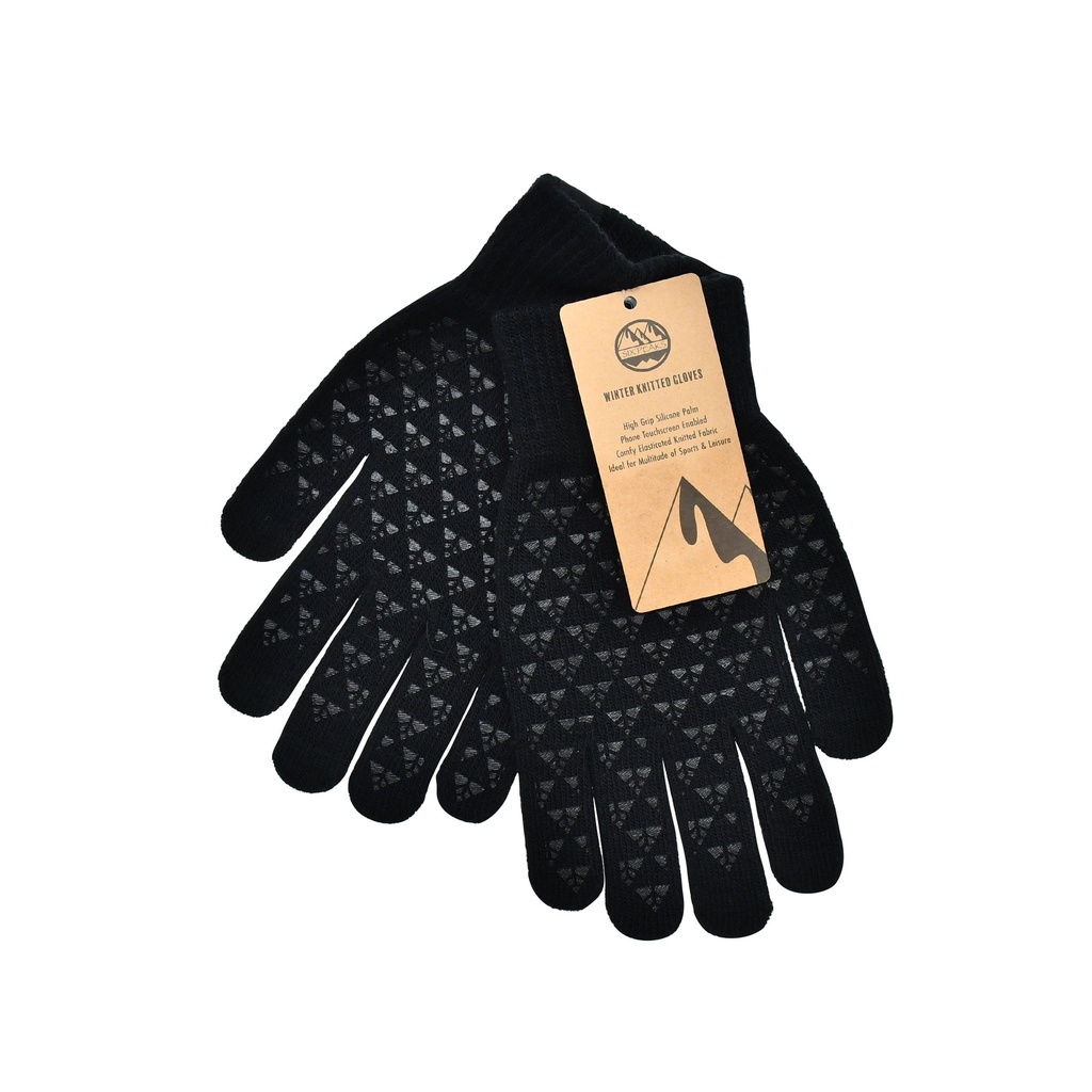 Six Peaks Winter Knitted Gloves