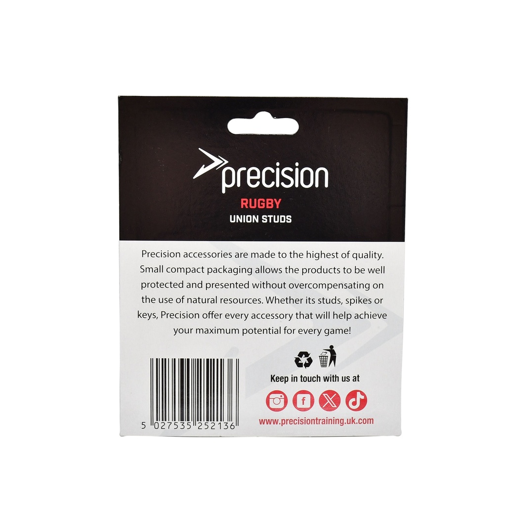 Precision Set Rugby Union Studs (Single)