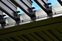 SAC 3Mx3M Aluminium Louvre Pergola