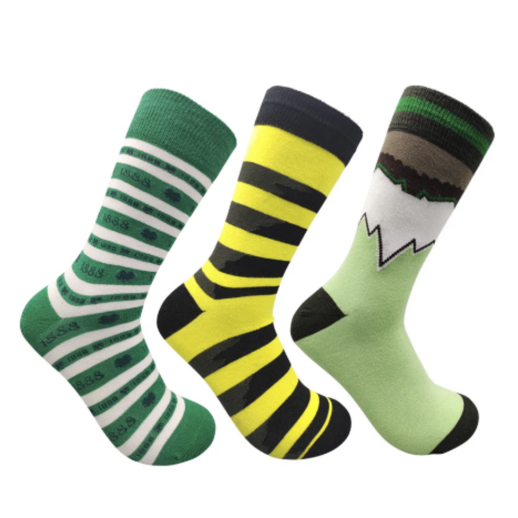 SicSock Retro Shirt Socks Gift Box