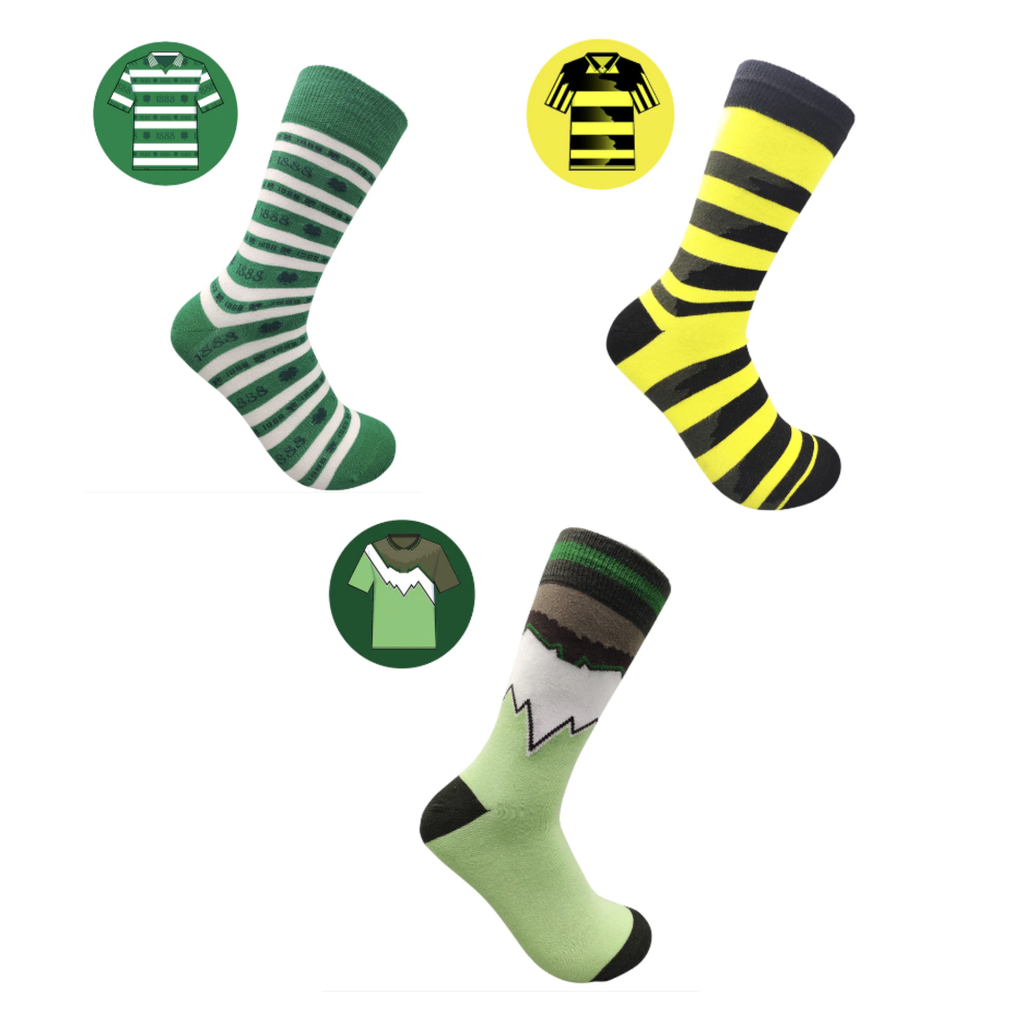 SicSock Retro Shirt Socks Gift Box