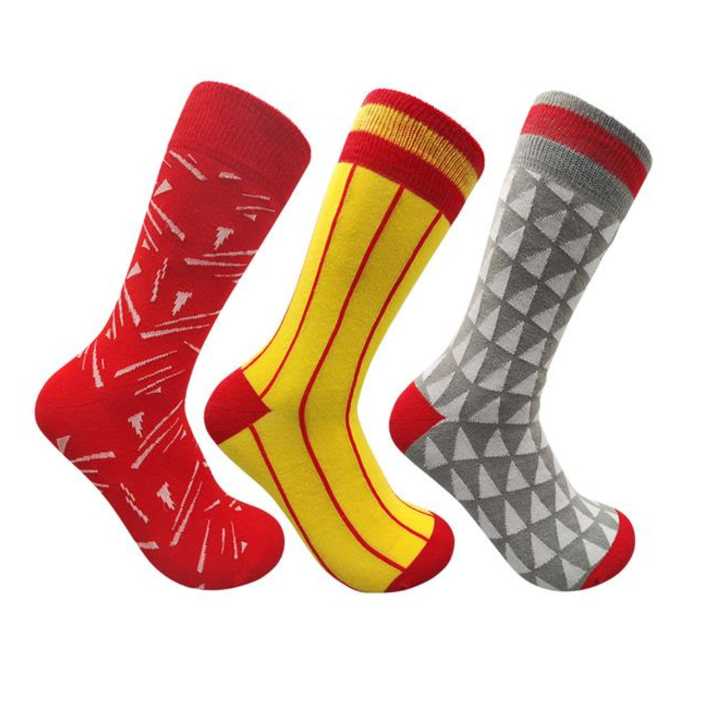 SicSock Retro Shirt Socks Gift Box