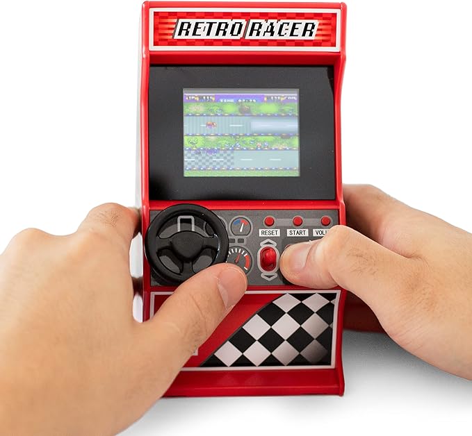 Retro Mini Arcade Racing Game (30-in-1 Games)