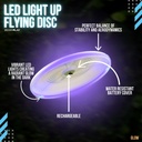 PrecisionPLAY LED Light up Flying Disc