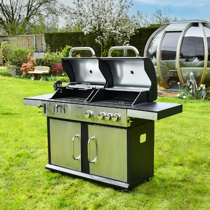 SAC Combi Gas/Charcoal BBQ & Accessories