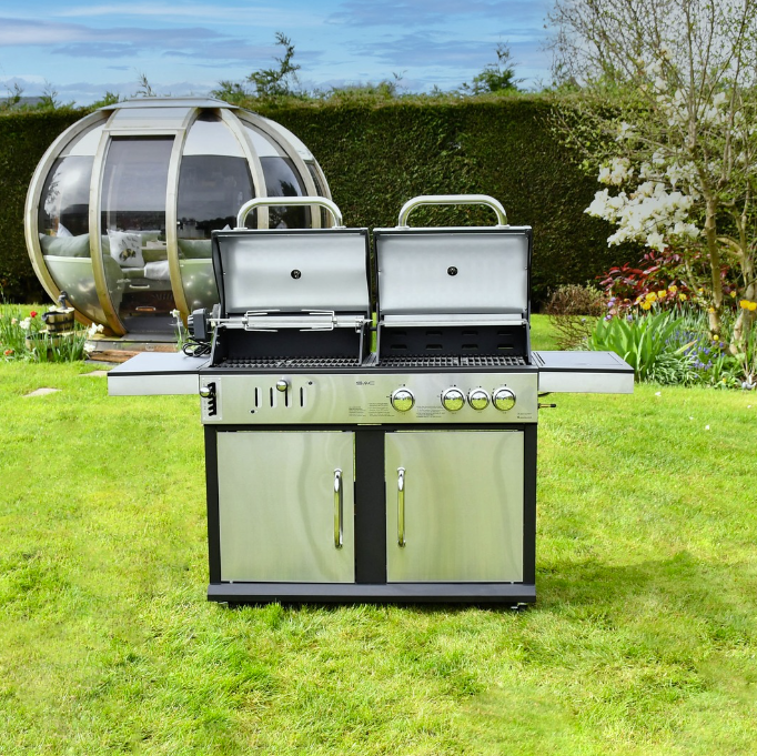 SAC Combi Gas/Charcoal BBQ & Accessories