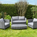 SAC Deluxe Rope Weave Patio Set