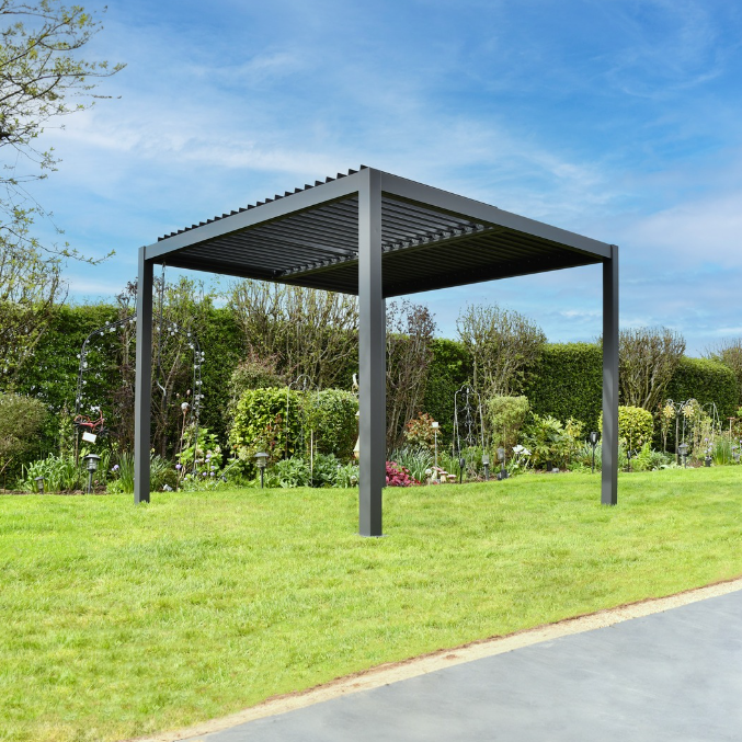 SAC 3Mx3M Aluminium Louvre Pergola