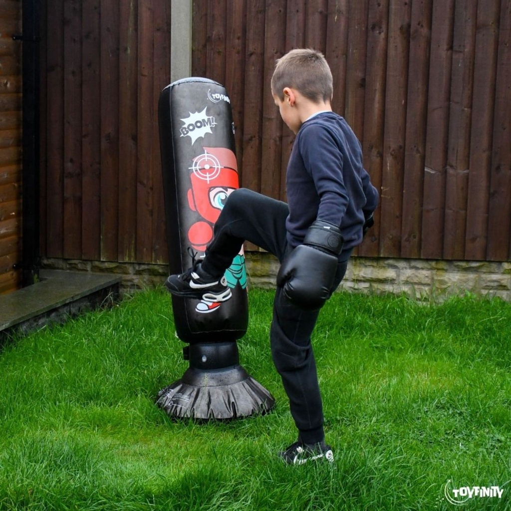 Toyfinity Interactive Light Up Electronic Punching Bag