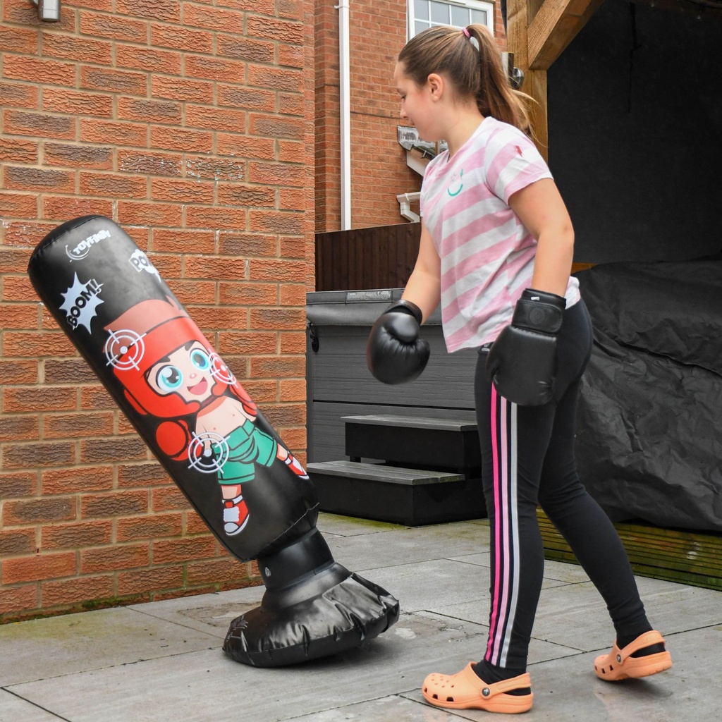 Toyfinity Interactive Light Up Electronic Punching Bag