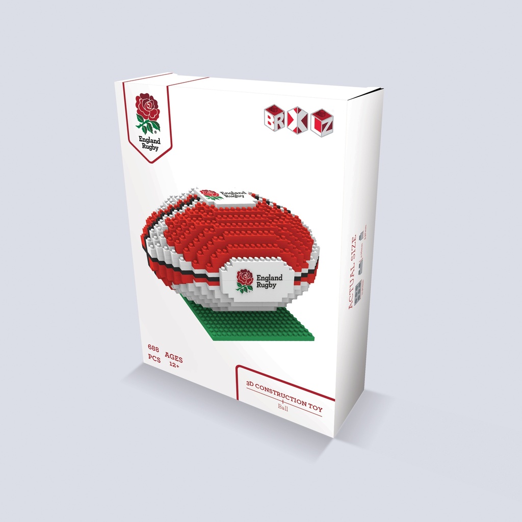 Team Merchandise 3D BRXLZ Rugby Ball