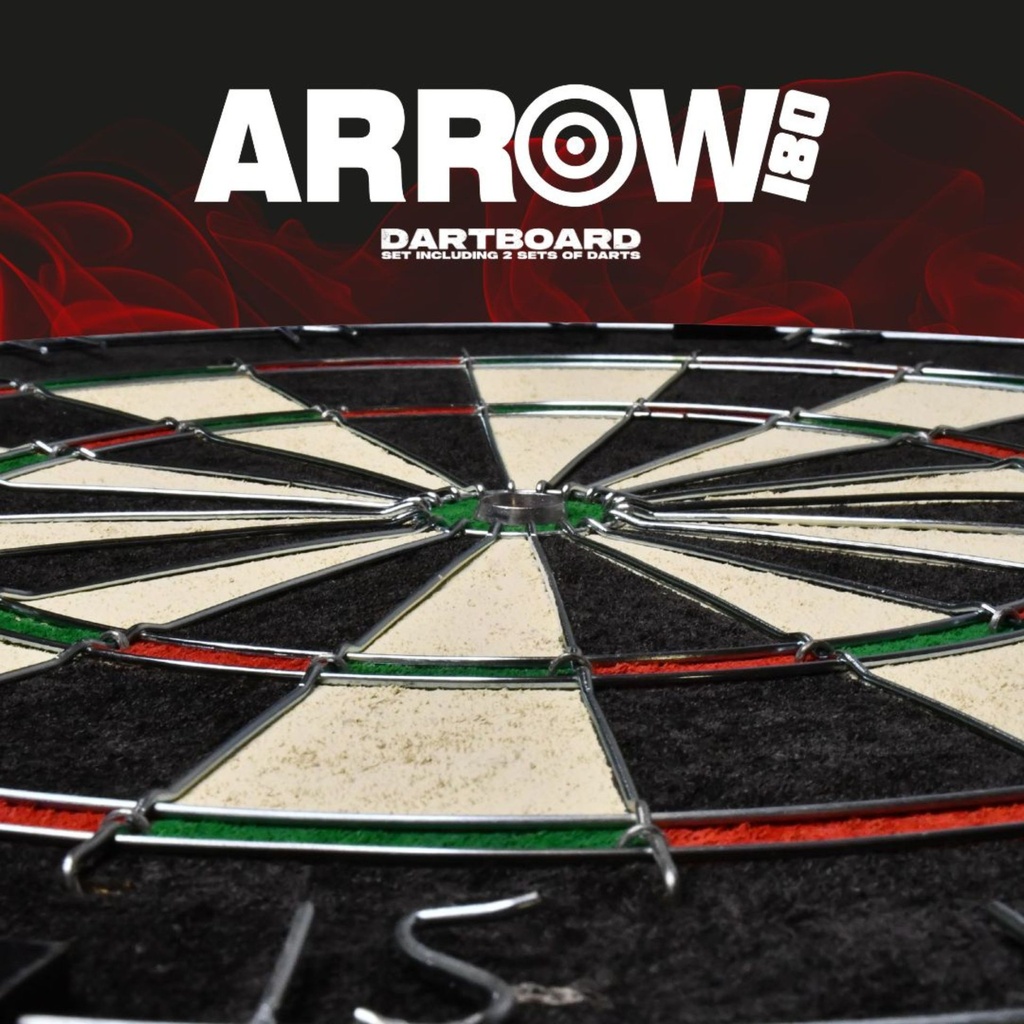 Arrow180 Bristle Dartboard Set