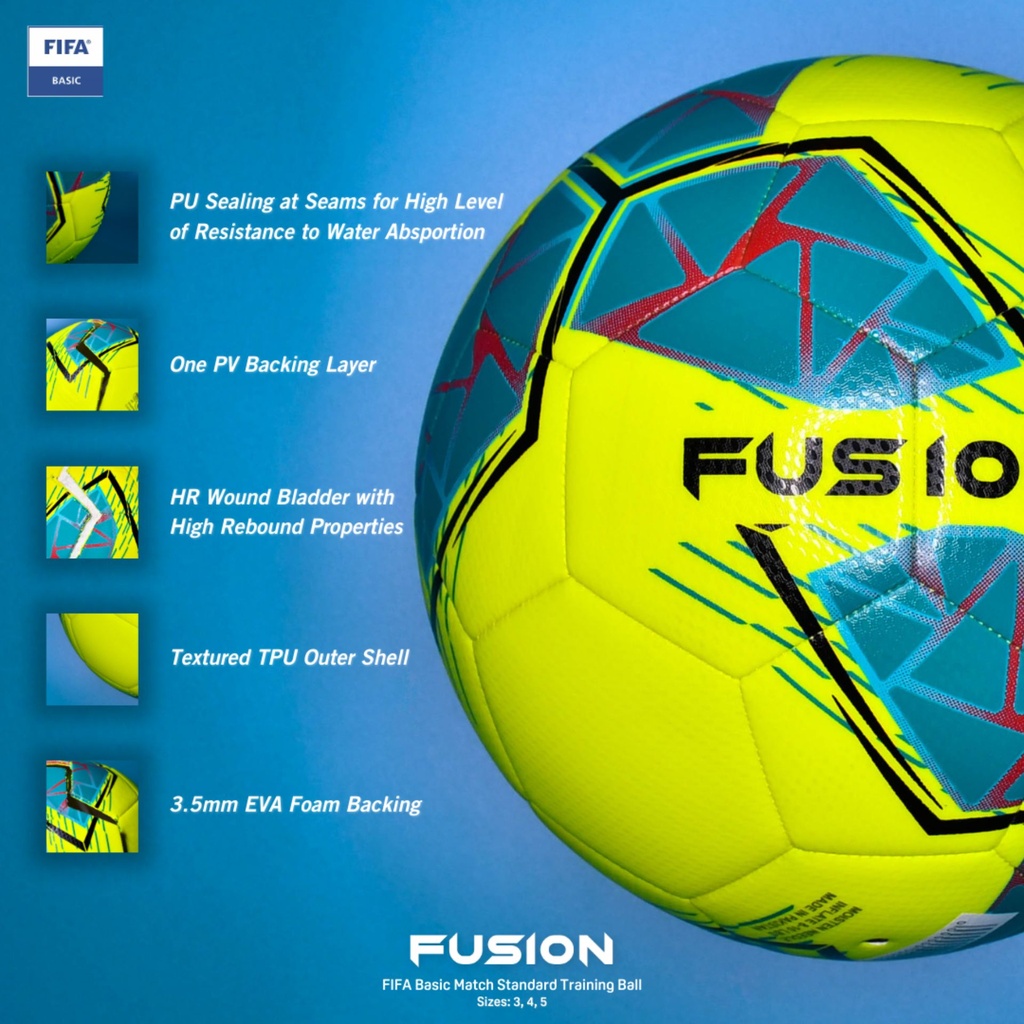 Precision Fusion FIFA Basic Training Ball