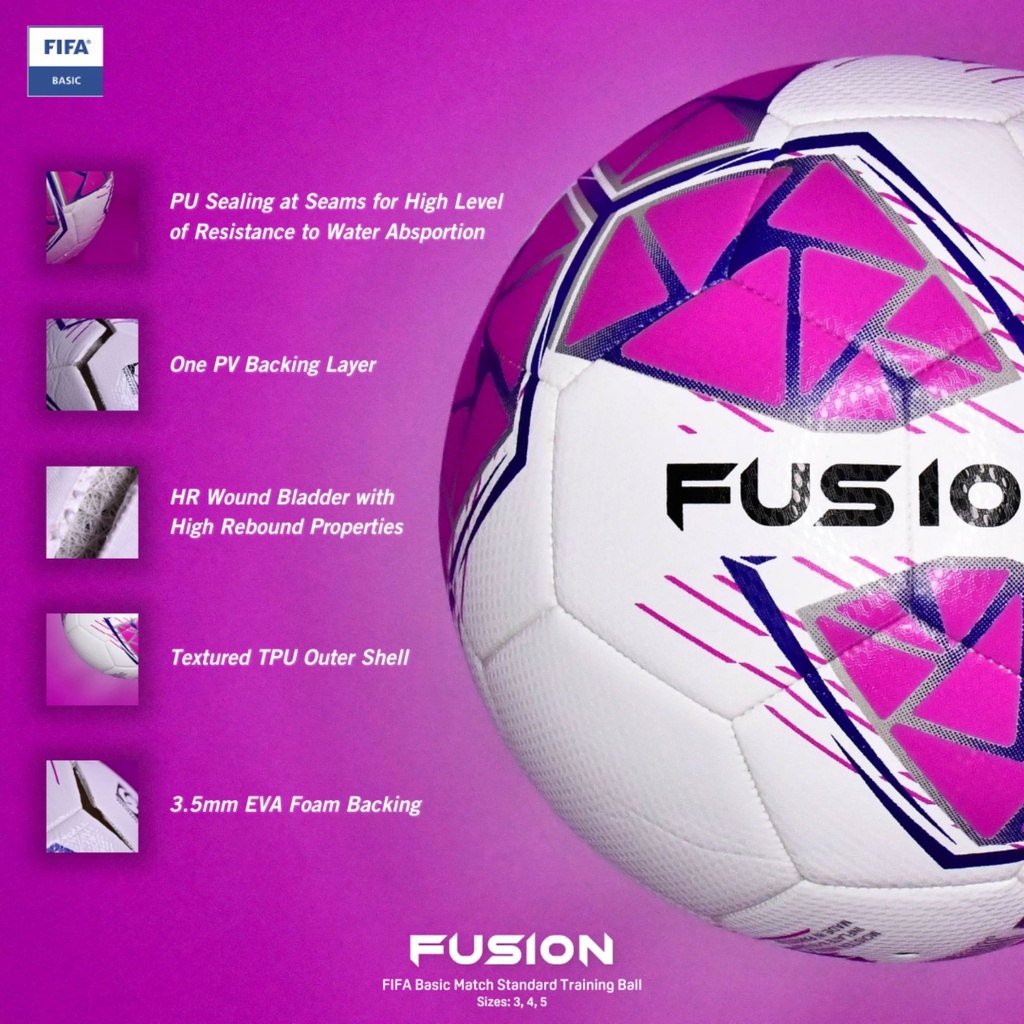 Precision Fusion FIFA Basic Training Ball