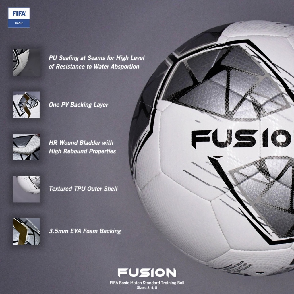 Precision Fusion FIFA Basic Training Ball