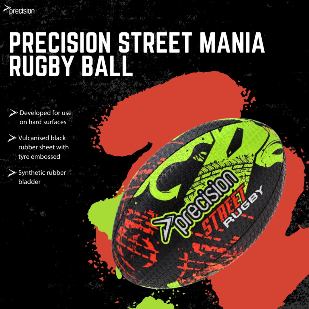 Precision Street Mania Rugby Ball