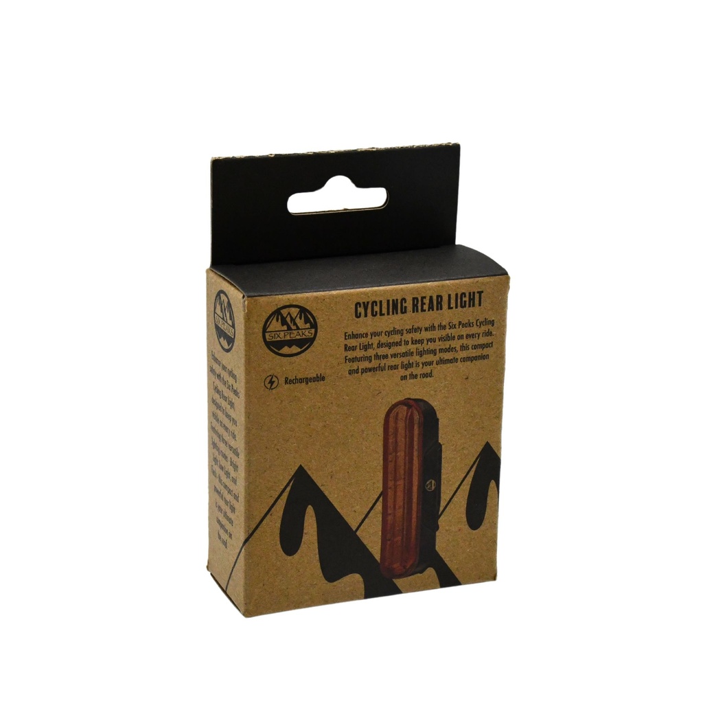 Six Peaks Cycling Rear Light