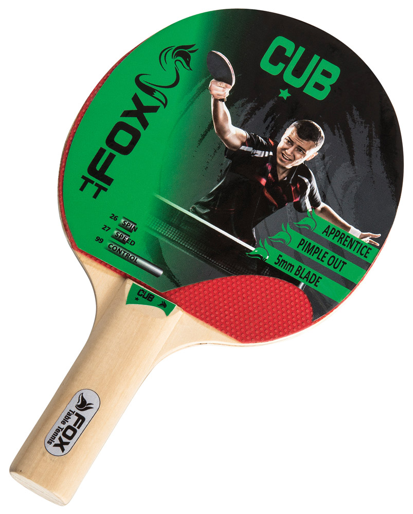 Fox TT Cub 1 Star Table Tennis Bat