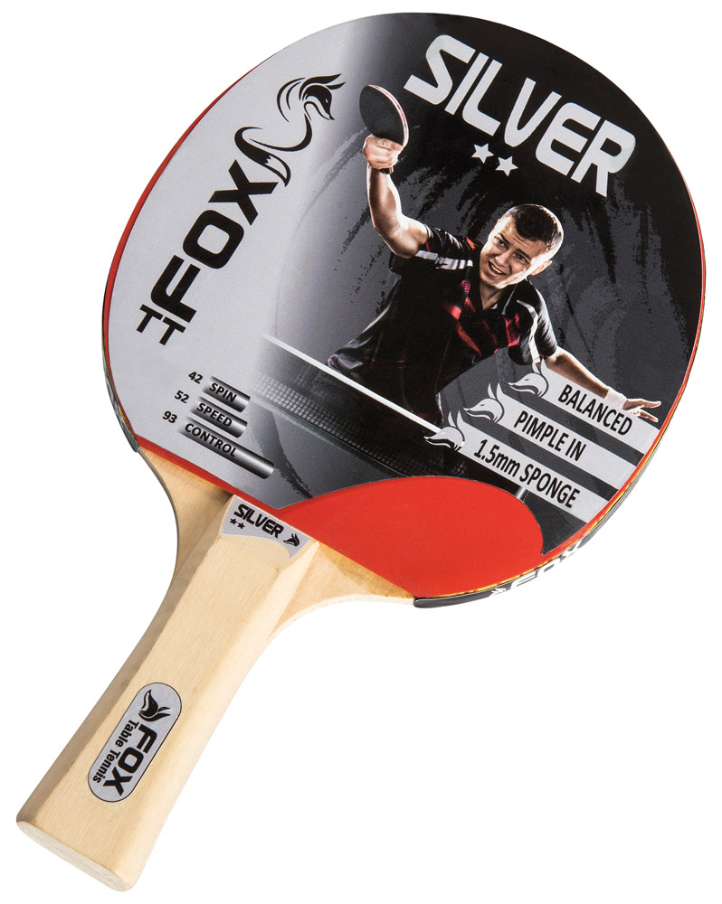 Fox TT Silver 2 Star Table Tennis Bat