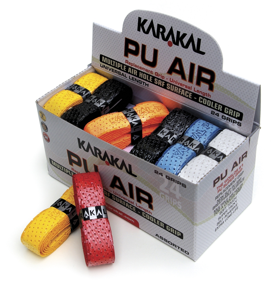 Karakal Coloured PU Super Air Grip (Pack of 24)