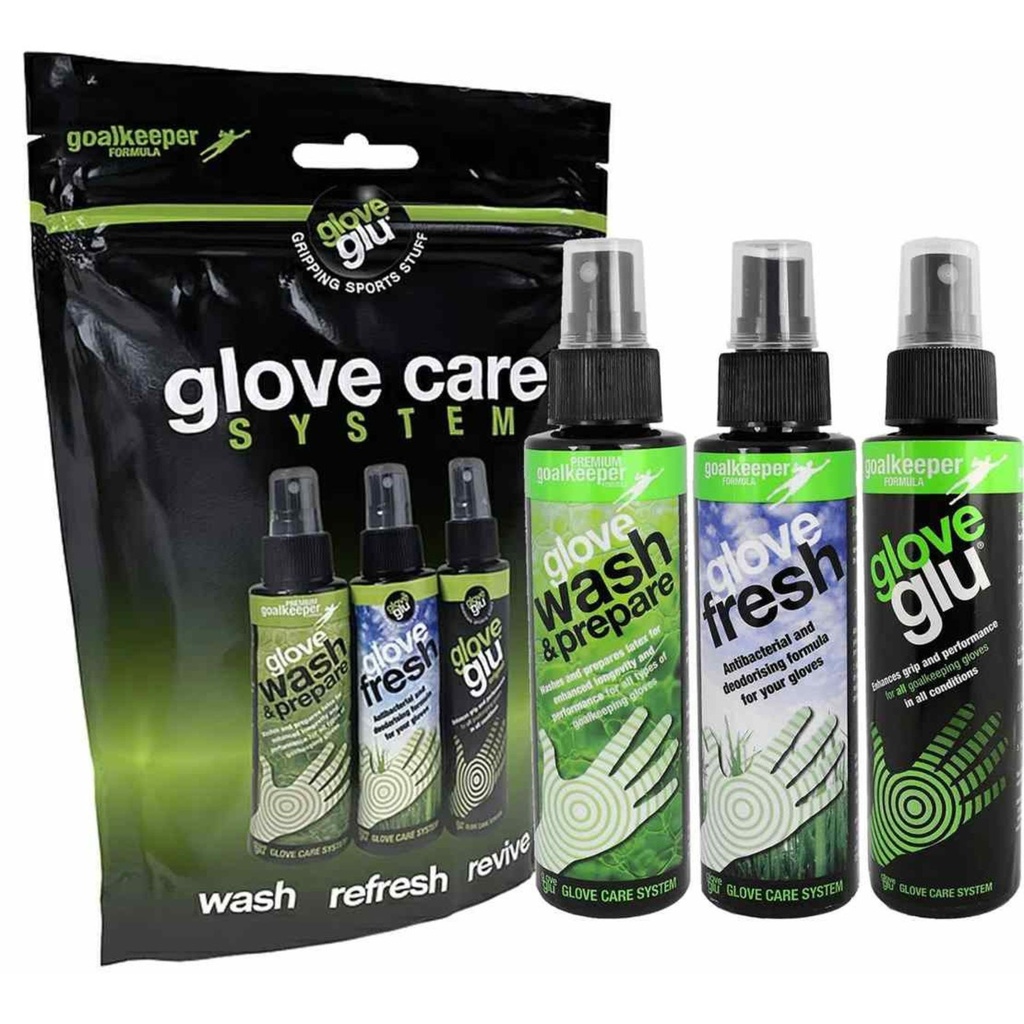 GloveGlu Goalkeeping Glove Care System Pack