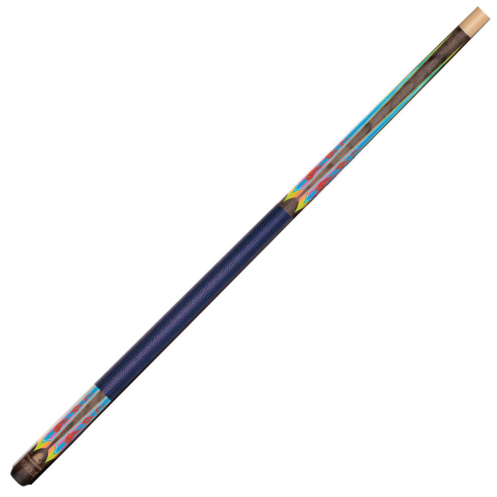 Powerglide Psychedelic Pool Cue 10mm Tip