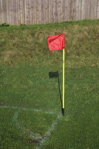 Precision "Sprung" Corner Posts - Fluo Yellow (Set of 4)