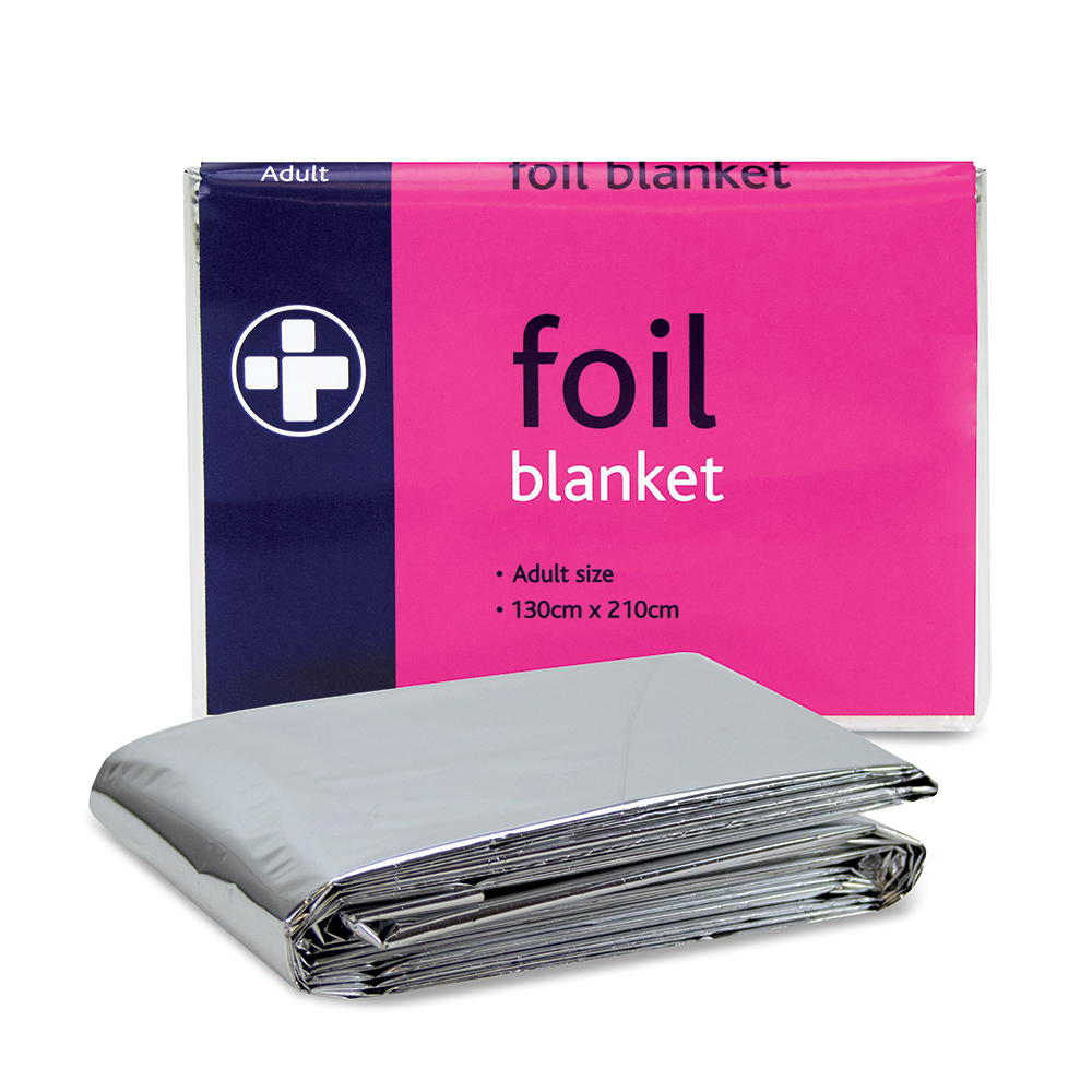 Emergency Foil Blanket 130 x 210cm (Pack of 6)