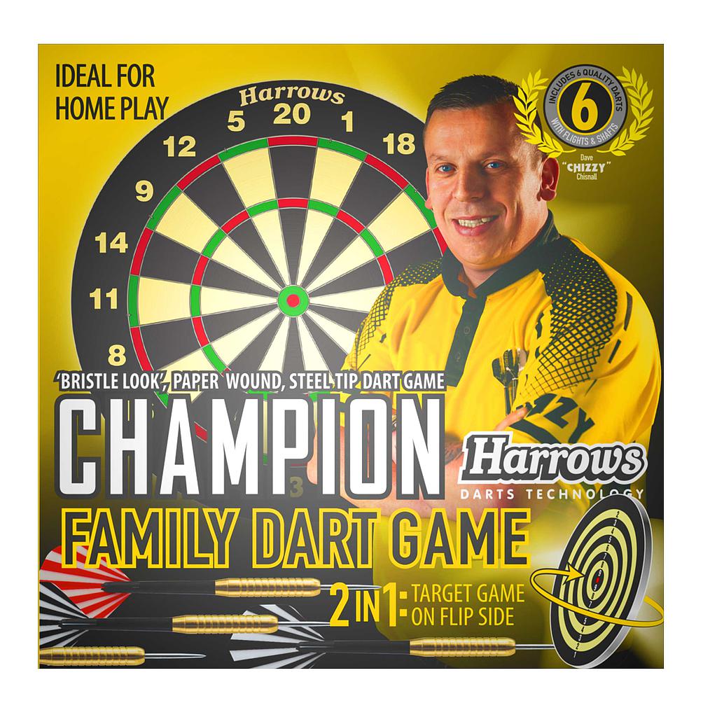 Harrows Chizzy Champion Family Dart Game