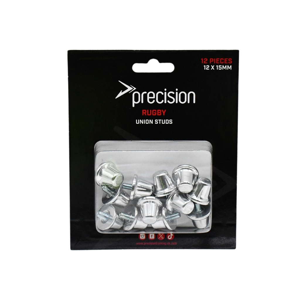 Precision Set of 12 Rugby Union Studs (Single)